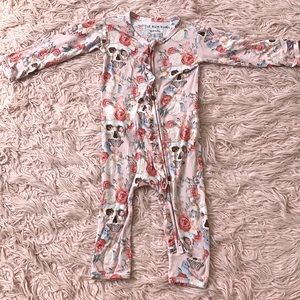 Little Bum Bums HALLOWEEN SKELETON romper